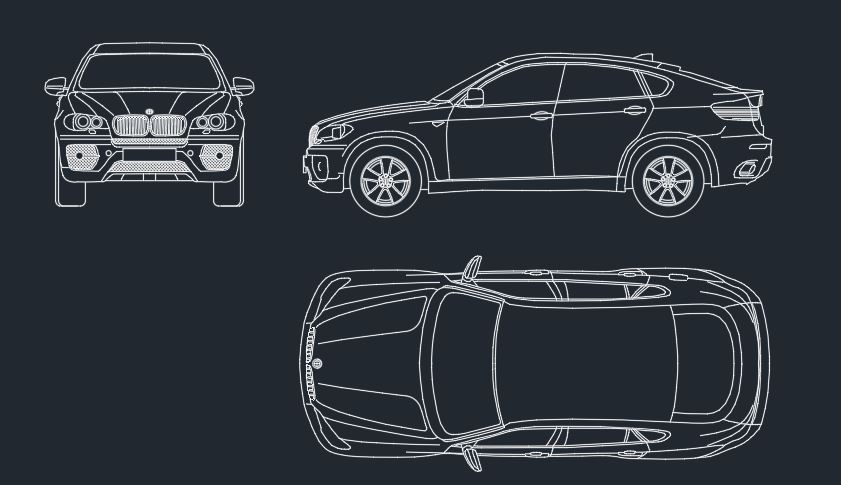 Чертеж 2022. Приора в автокаде. Особая узор кузова у БМВ. Как показать развод машины в автокаде.